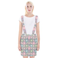 Seamless Pattern Pastels Background Braces Suspender Skirt