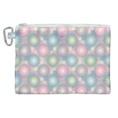 Seamless Pattern Pastels Background Canvas Cosmetic Bag (xl) by HermanTelo