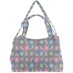 Seamless Pattern Pastels Background Double Compartment Shoulder Bag