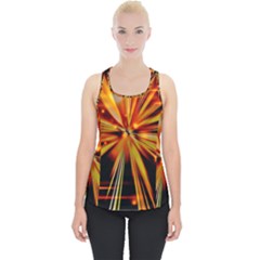 Zoom Effect Explosion Fire Sparks Piece Up Tank Top by HermanTelo