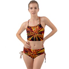 Zoom Effect Explosion Fire Sparks Mini Tank Bikini Set by HermanTelo