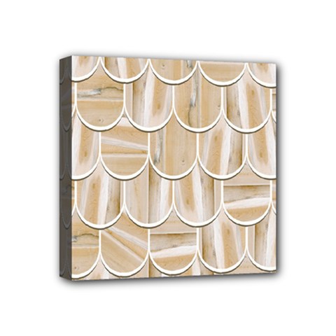 Texture Background Brown Beige Mini Canvas 4  X 4  (stretched)