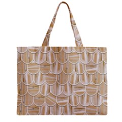 Texture Background Brown Beige Zipper Mini Tote Bag