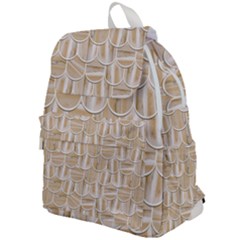 Texture Background Brown Beige Top Flap Backpack