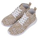 Texture Background Brown Beige Women s Lightweight High Top Sneakers View2