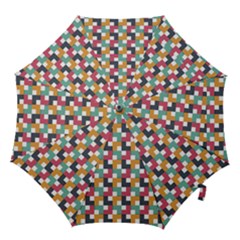 Abstract Geometric Hook Handle Umbrellas (small)