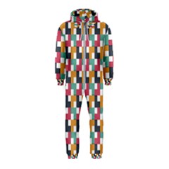 Abstract Geometric Hooded Jumpsuit (kids)