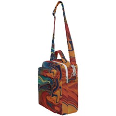 Abstract Art Pattern Crossbody Day Bag