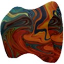 Abstract Art Pattern Velour Head Support Cushion View4