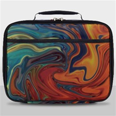 Abstract Art Pattern Full Print Lunch Bag