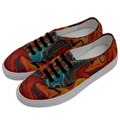 Abstract Art Pattern Men s Classic Low Top Sneakers