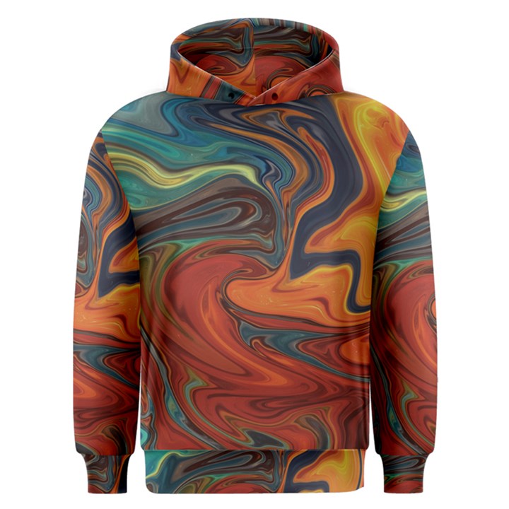 Abstract Art Pattern Men s Overhead Hoodie