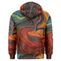 Abstract Art Pattern Men s Overhead Hoodie View2