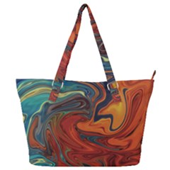 Abstract Art Pattern Full Print Shoulder Bag by HermanTelo