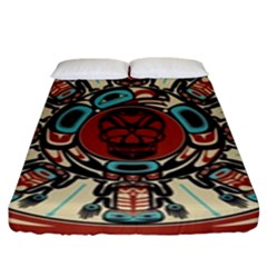 Grateful Dead Pacific Northwest Cover Fitted Sheet (king Size) by Sapixe