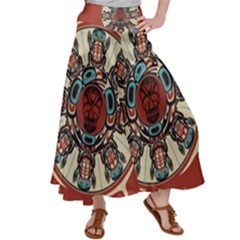 Grateful Dead Pacific Northwest Cover Satin Palazzo Pants by Sapixe