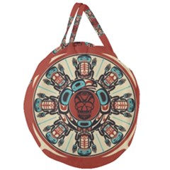 Grateful Dead Pacific Northwest Cover Giant Round Zipper Tote by Sapixe