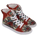 Grateful Dead Pacific Northwest Cover Men s Hi-Top Skate Sneakers View3