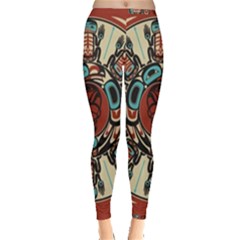 Grateful Dead Pacific Northwest Cover Inside Out Leggings by Sapixe