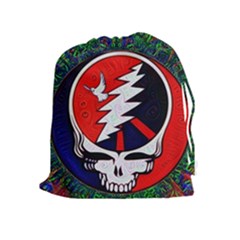 Grateful Dead Drawstring Pouch (xl) by Sapixe