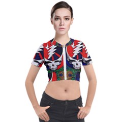 Grateful Dead Short Sleeve Cropped Jacket