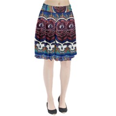 Grateful Dead Ahead Of Their Time Pleated Skirt by Sapixe