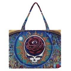 Grateful Dead Ahead Of Their Time Zipper Medium Tote Bag by Sapixe