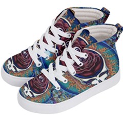 Grateful Dead Ahead Of Their Time Kids  Hi-top Skate Sneakers by Sapixe