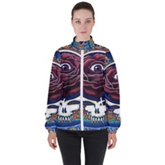 Grateful Dead Ahead Of Their Time Women s High Neck Windbreaker by Sapixe