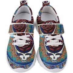 Grateful Dead Ahead Of Their Time Kids  Velcro Strap Shoes by Sapixe