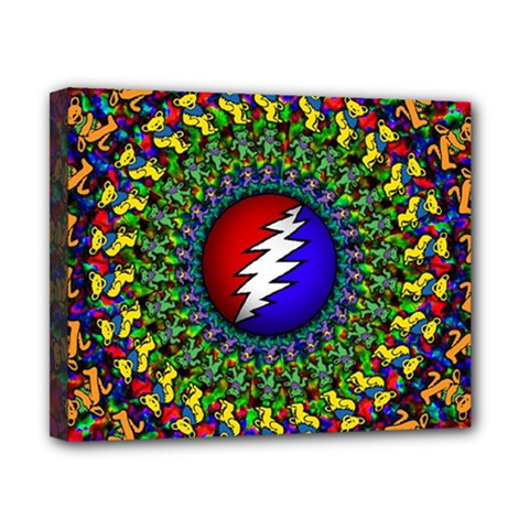 Grateful Dead Canvas 10  X 8  (stretched) by Sapixe