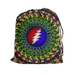 Grateful Dead Drawstring Pouch (xxl) by Sapixe