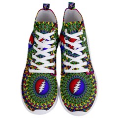 Grateful Dead Men s Lightweight High Top Sneakers by Sapixe