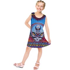 Grateful Dead Wallpapers Kids  Tunic Dress by Sapixe