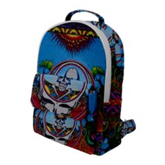 Grateful Dead Wallpapers Flap Pocket Backpack (large) by Sapixe