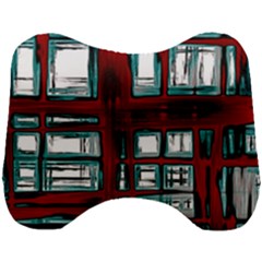 Abstract Color Background Form Head Support Cushion