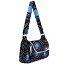 Abstract Glossy Blue Multipack Bag View1