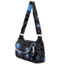 Abstract Glossy Blue Multipack Bag View2