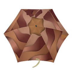 Autumn Copper Gradients Mini Folding Umbrellas