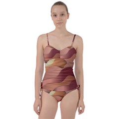 Autumn Copper Gradients Sweetheart Tankini Set by HermanTelo