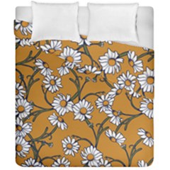 Daisy Duvet Cover Double Side (california King Size) by BubbSnugg