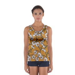 Daisy Sport Tank Top  by BubbSnugg