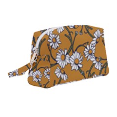 Daisy Wristlet Pouch Bag (medium)