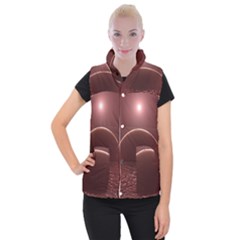 Alien Planet Exoplanet Ocean Women s Button Up Vest