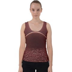 Alien Planet Exoplanet Ocean Velvet Tank Top