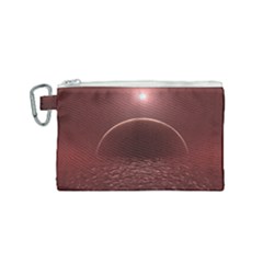 Alien Planet Exoplanet Ocean Canvas Cosmetic Bag (small)