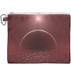 Alien Planet Exoplanet Ocean Canvas Cosmetic Bag (xxxl) by HermanTelo