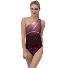 Alien Planet Exoplanet Ocean To One Side Swimsuit