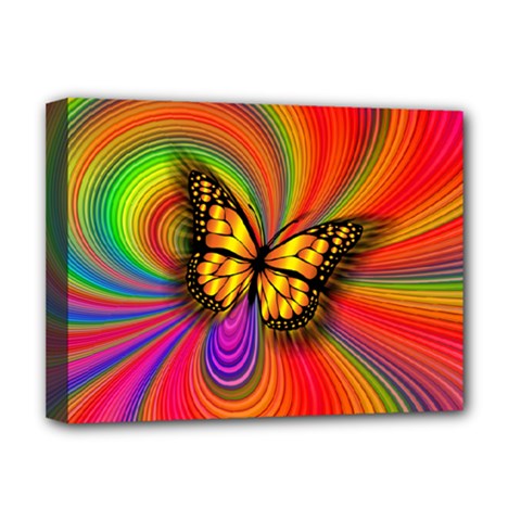 Arrangement Butterfly Deluxe Canvas 16  X 12  (stretched) 