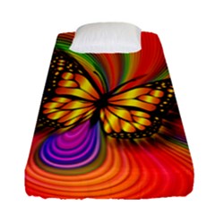 Arrangement Butterfly Fitted Sheet (single Size)